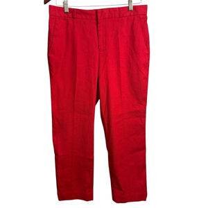 Banana Republic Avery Pants Size 6L Red